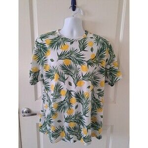 Fresh Prints Of Bel Air Multi Color Lemon Print Drill Clothing Co Men XL